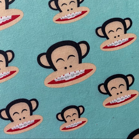 Paul Frank Scrub Top Julius w Braces Long Sleeve C - Picture 7 of 10